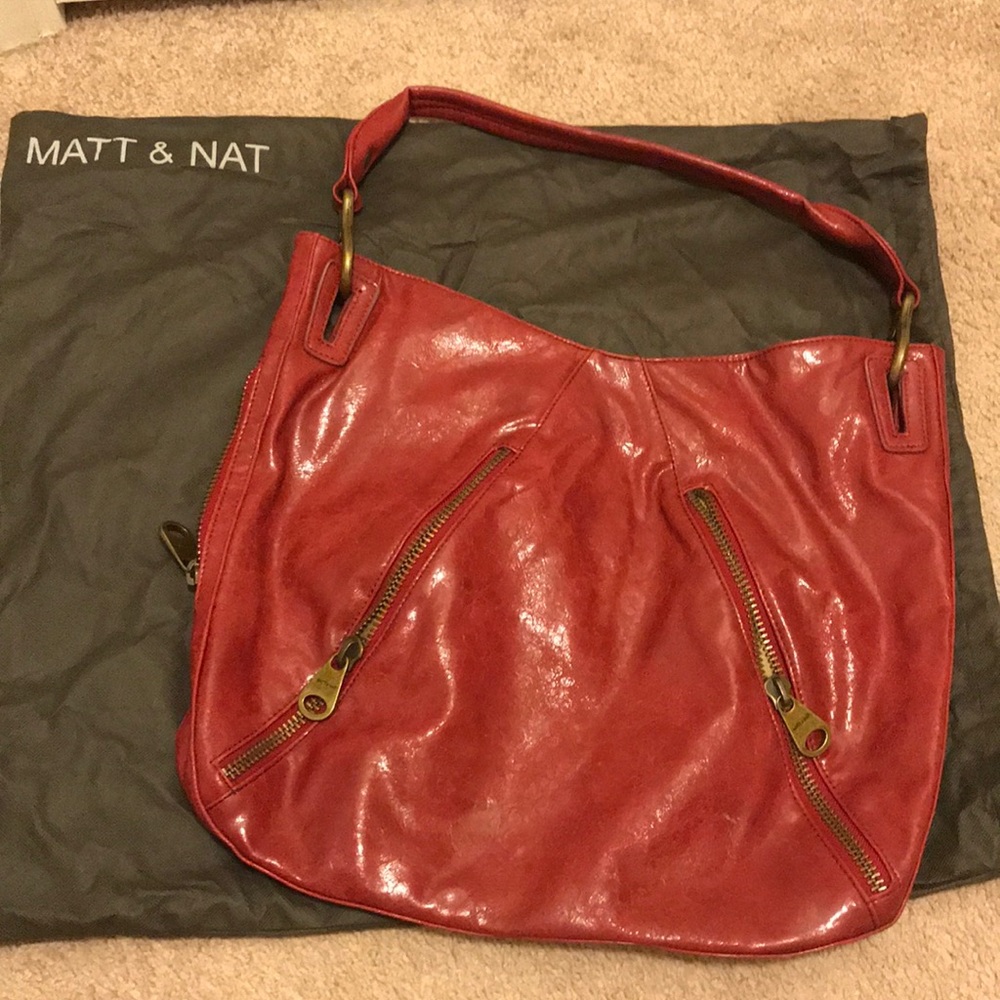Matt & Nat Red Purse